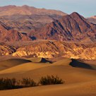 Sand Dunes at Sunset